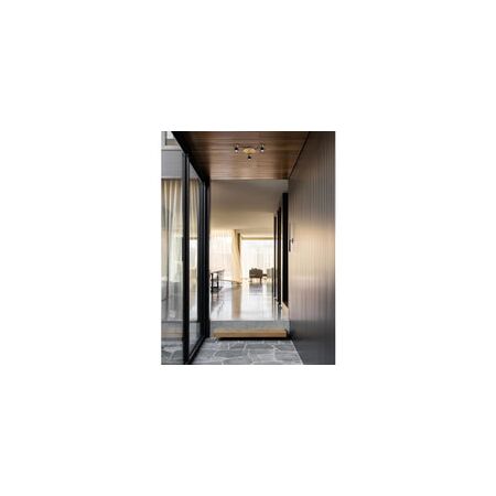 SPOT GU10 X 4 Interior Ceiling Brass & Matt Blk OD520mm H120mm Adj