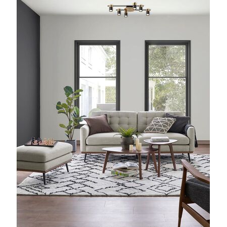 SPOT GU10 X 6 Interior Ceiling Brass & Matt Blk OD720mm H120mm Adj