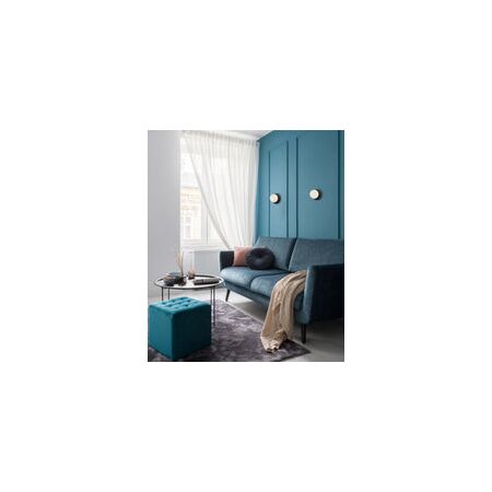 Wall Int S/M G9 Round Opal Diffuser w/ Round Black Base