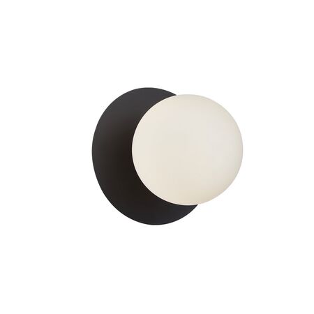 Wall Int S/M G9 Round Opal Diffuser w/ Round Gold Base
