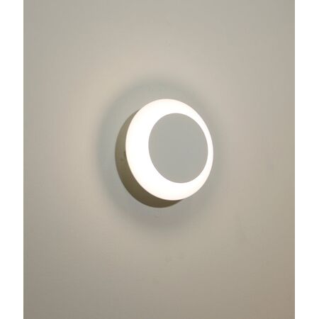 WALL Int S/M City 6W Square Rotatable Wh Dim Tri 3K/4K/5.7K 328 Lm