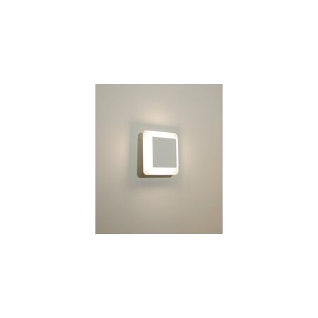 WALL Int S/M City 6W Square Rotatable Wh Dim Tri 3K/4K/5.7K 328 Lm