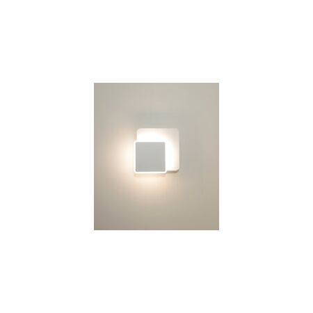 WALL Int S/M City 6W Square Rotatable Wh Dim Tri 3K/4K/5.7K 328 Lm