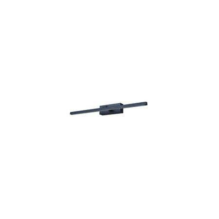 WALL Int S/M 8W LINEAR Ant Brass Tri Dim FR Diff L365 mm 762Lm