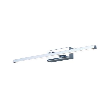 WALL Int S/M 8W LINEAR Ant Brass Tri Dim FR Diff L365 mm 762Lm