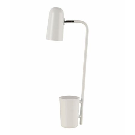 TABLE SES Matt Wh ELLIPSE OD160mm Adj with Storage