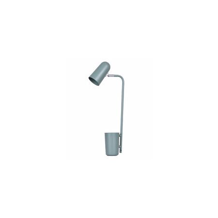 TABLE SES Matt Grey ELLIPSE OD160mm Adj with Storage