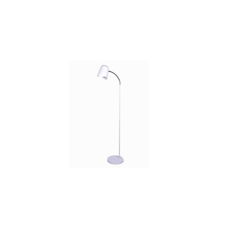 FLOOR ES Matt Wh ELLIPSE H1545mm Adj w/wave edge