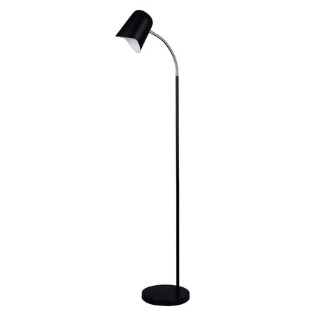 FLOOR ES Matt Wh ELLIPSE H1545mm Adj w/wave edge