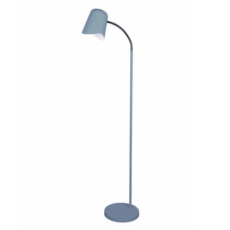 FLOOR ES Matt Wh ELLIPSE H1545mm Adj w/wave edge