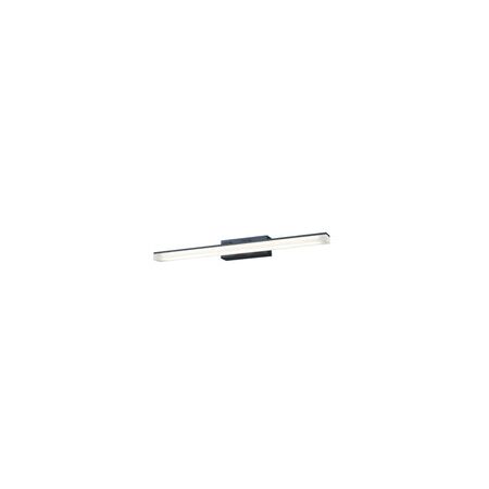 WALL Int S/M 12W RECT Wh Tri Dim FR Diff L535 mm 1339 Lm