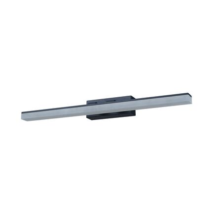 WALL Int S/M 12W RECT Blk Tri Dim FR Diff L535 mm 1339Lm