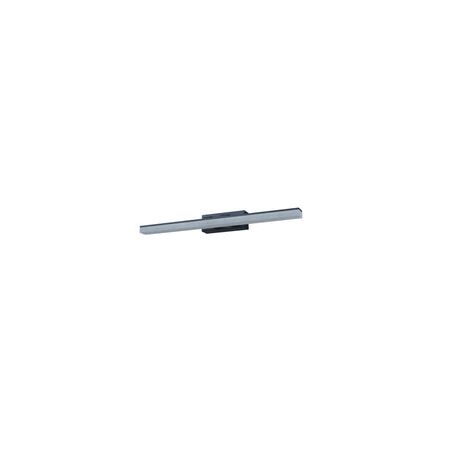 WALL Int S/M 12W RECT Blk Tri Dim FR Diff L535 mm 1339Lm