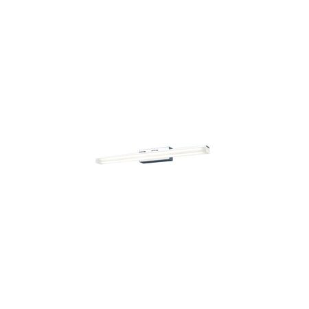 WALL Int S/M 8W RECT Blk Tri Dim FR Diff L370 mm 931Lm