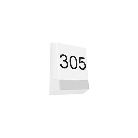 BULKHEAD 12W RECT Wh 3K IP65 Letterbox 770 Lm
