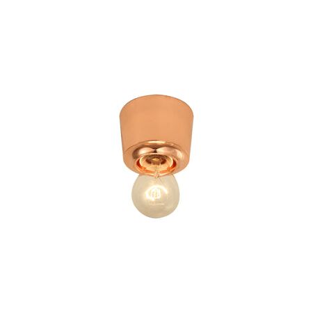 DIY Batten Fix Cover Polished Brass OD90mm