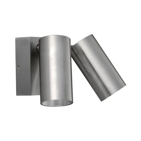 D/ADJ Pillar LED Titanium Anod Alum 3K / 4K/ 5.5K (2 x 850 Lm) IP65 16W w/sensor
