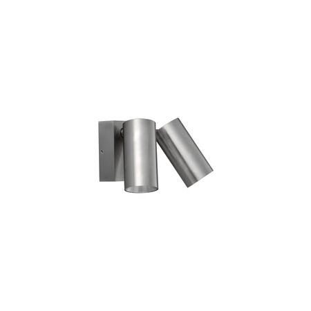 D/ADJ Pillar LED Titanium Anod Alum 3K / 4K/ 5.5K (2 x 850 Lm) IP65 16W w/sensor