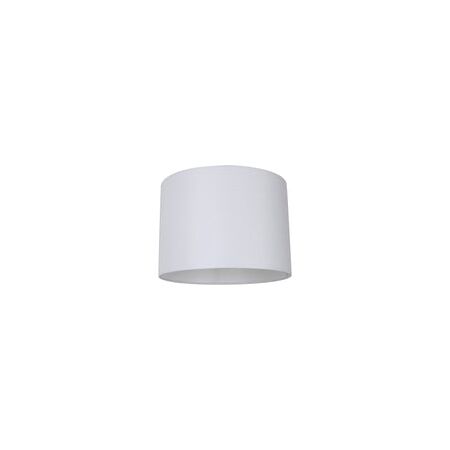 DIY Lampshade White Fabric DRUM OD320mm