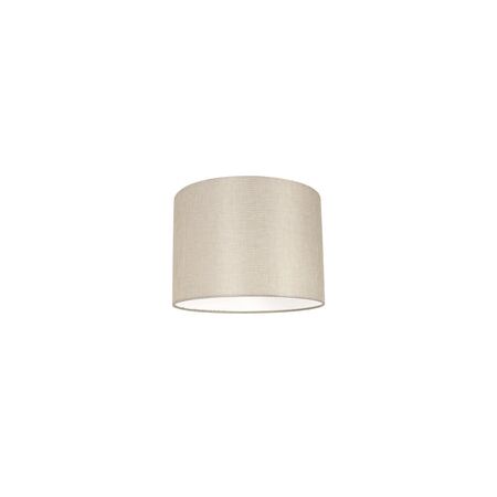 DIY Lampshade White Fabric DRUM OD320mm