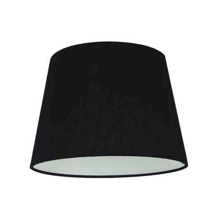 DIY Lampshade Black Fabric SLANTED OD320mm