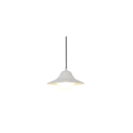 PENDANT ES Matt Wh SUN HAT IP44 OD340mm  Frosted Diff