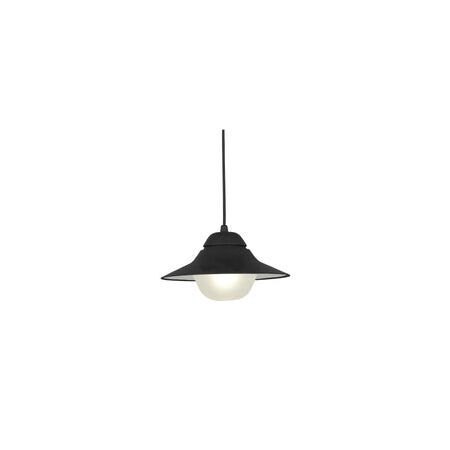 PENDANT ES Matt Wh SUN HAT IP44 OD340mm  Frosted Diff
