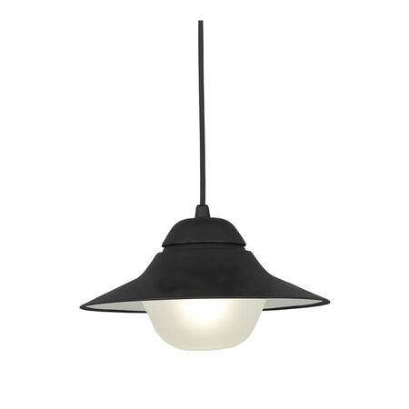 PENDANT ES Matt Wh SUN HAT IP44 OD340mm  Frosted Diff