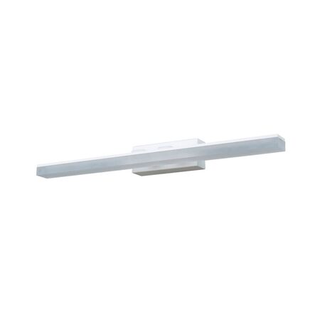 WALL Int S/M 12W RECT Chrome Tri Dim FR Diff L535 mm 1339Lm