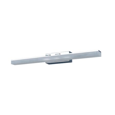 WALL Int S/M 12W RECT Chrome Tri Dim FR Diff L535 mm 1339Lm