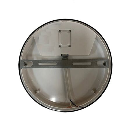 BULKHEAD 20W RND Blk 5K IP65 OD225mm Eyelid 1700 Lm