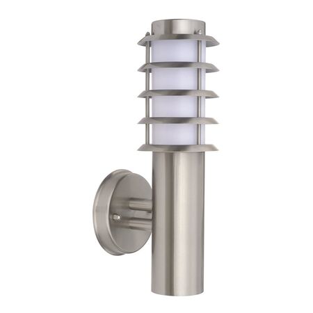 WALL ES (Max 18W) LOUVERED S/M BLK SS304 IP44