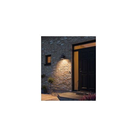 WALL S/M ES ELLIPSE Matt Wh IP44 w/cage