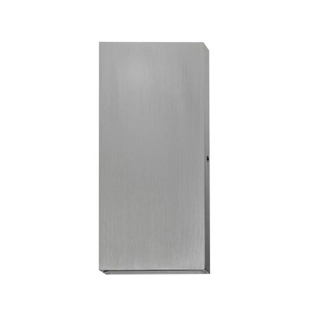 PILLAR  Up/Dn 12V 3W RECT Blk 3K IP65 Flush Mount 2x300 Lm