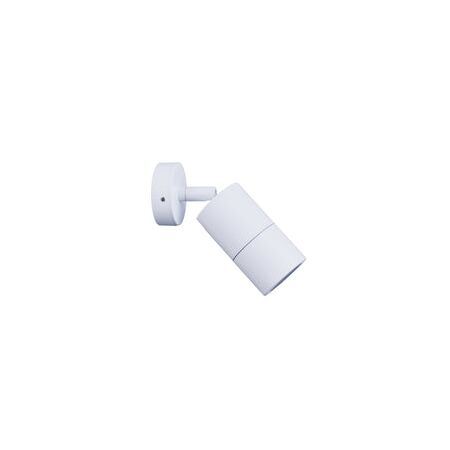 PILLAR FIXED 12V MR16 Wh IP65 RND B/Plate