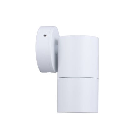 PILLAR Up/Dn 12V MR16 Wh IP65 RND B/Plate