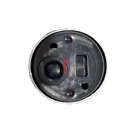 WALL S/M GU10 CONE Cop IP44 Glass Diff