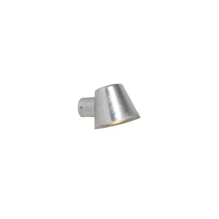 WALL S/M GU10 CONE Cop IP44 Glass Diff