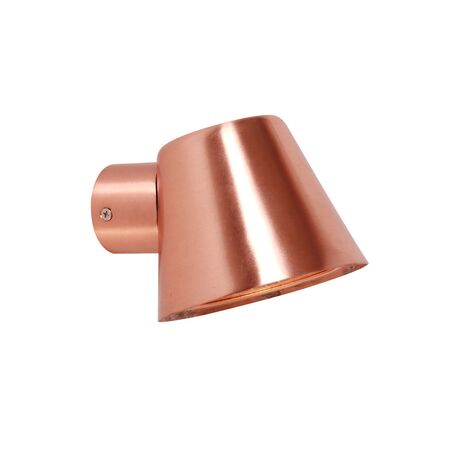 WALL S/M GU10 CONE Galvanized Steel IP44 Glass Diff