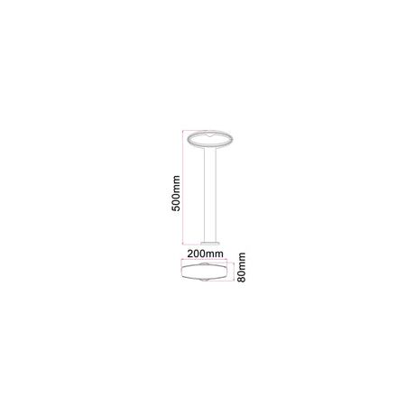 BOLLARD 9W OVAL (Open) Matt Blk 3K IP54 H800mm 355 Lm