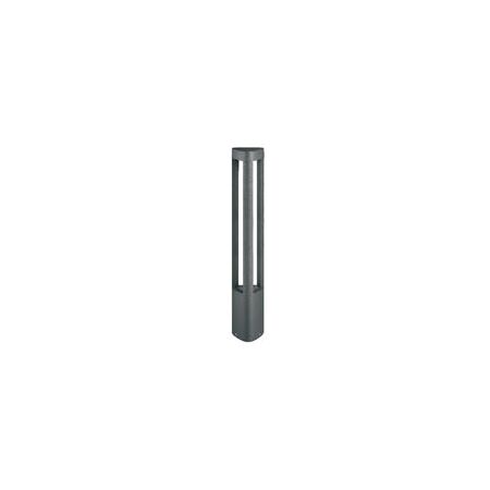 BOLLARD 7W TRNGL Grey 3K IP54 H800mm 120 Lm