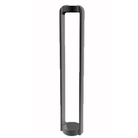 BOLLARD 13W RECT Dark Grey 3K IP65 H800mm 530 Lm