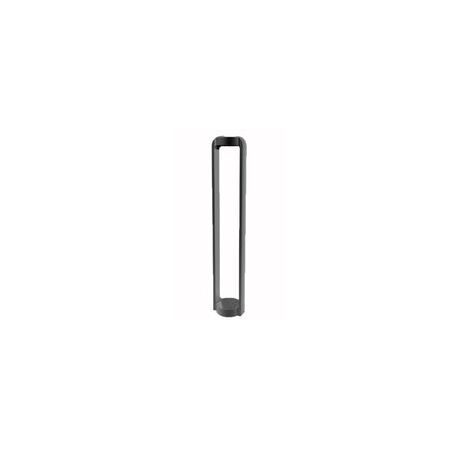BOLLARD 13W RECT Dark Grey 3K IP65 H800mm 530 Lm