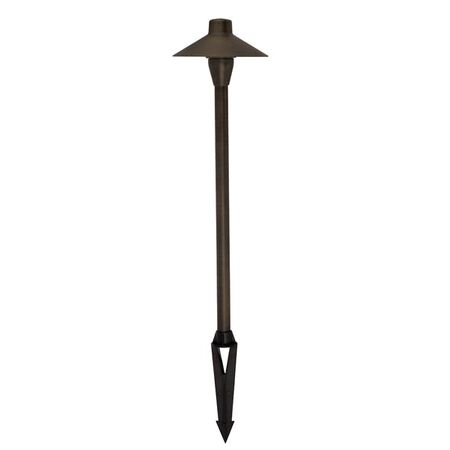SPIKE FIXED 12V G4 Matt Blk IP54 L800mm L/Glare