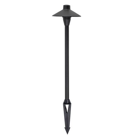 SPIKE FIXED 12V G4 Matt Blk IP54 L800mm L/Glare