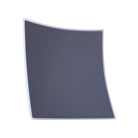 WALL S/M 13W LED TRI 1111Lm IP65 Curved Square Dark Grey
