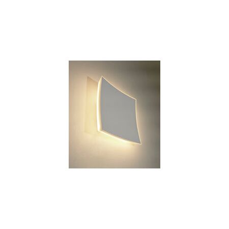WALL S/M 13W LED TRI 1111Lm IP65 Curved Square Dark Grey