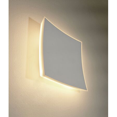 WALL S/M 13W LED TRI 1111Lm IP65 Curved Square Dark Grey