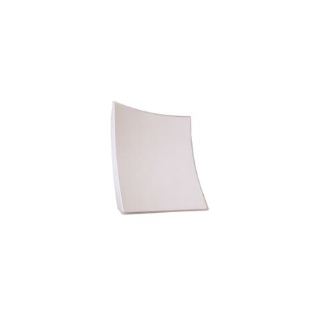 WALL S/M 13W LED TRI 1111Lm IP65 Curved Square Wh