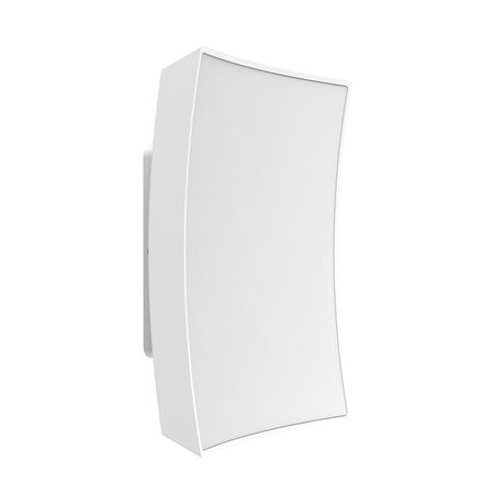 WALL S/M 13W LED TRI 1111Lm IP65 Curved Square Dark Grey